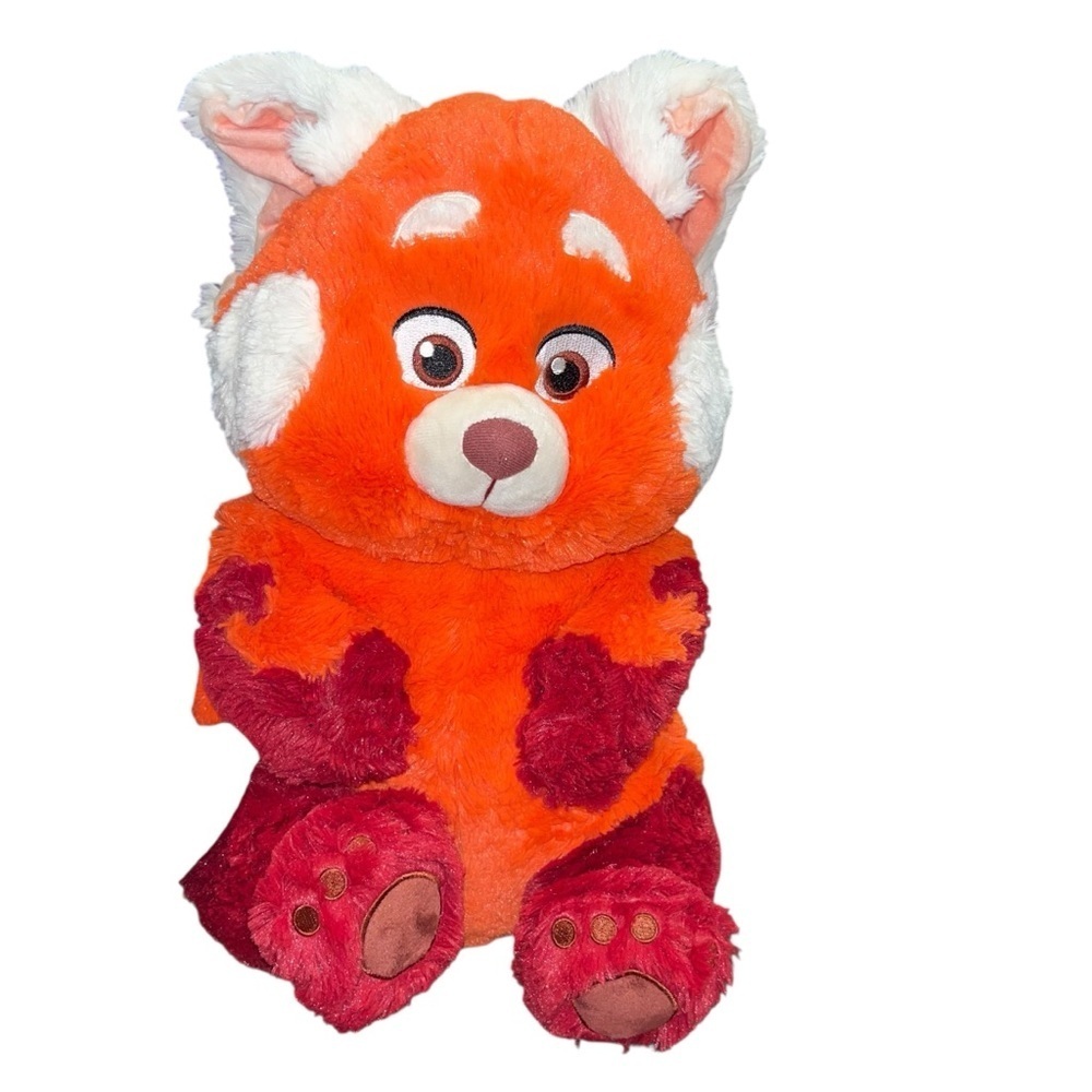 Disney Pixar Turning Red Movie Mei Panda Plush 18" Disney Store Red Panda